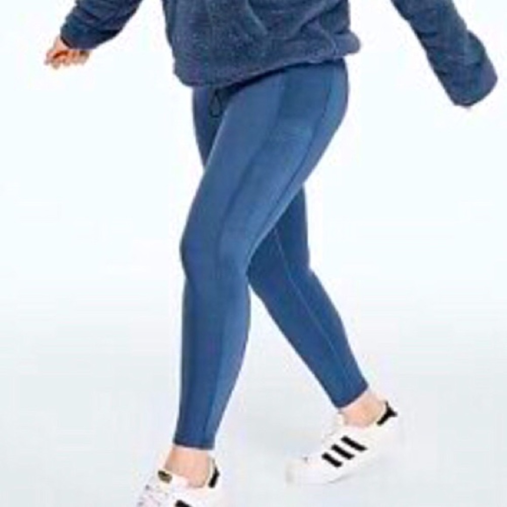 VS PINK Blue Leggings